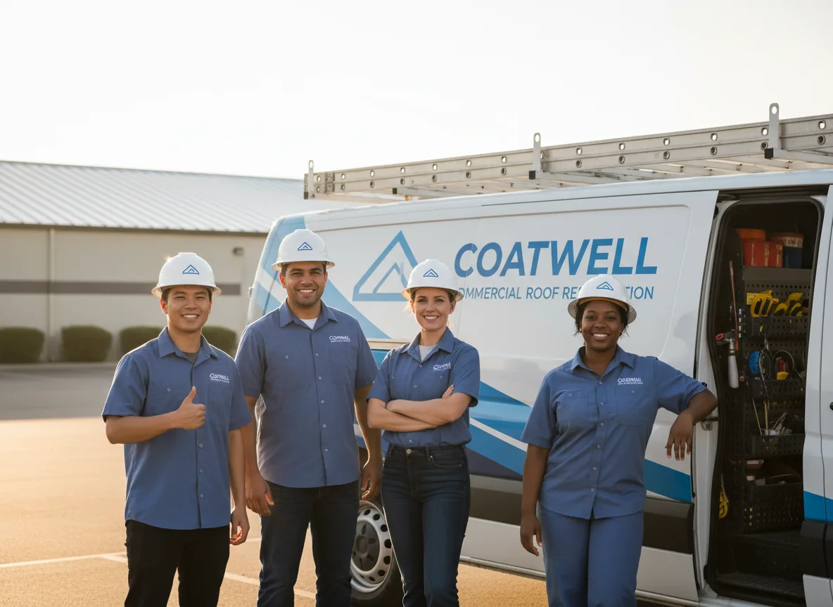 Commercial roof coating company in Stollings, WV